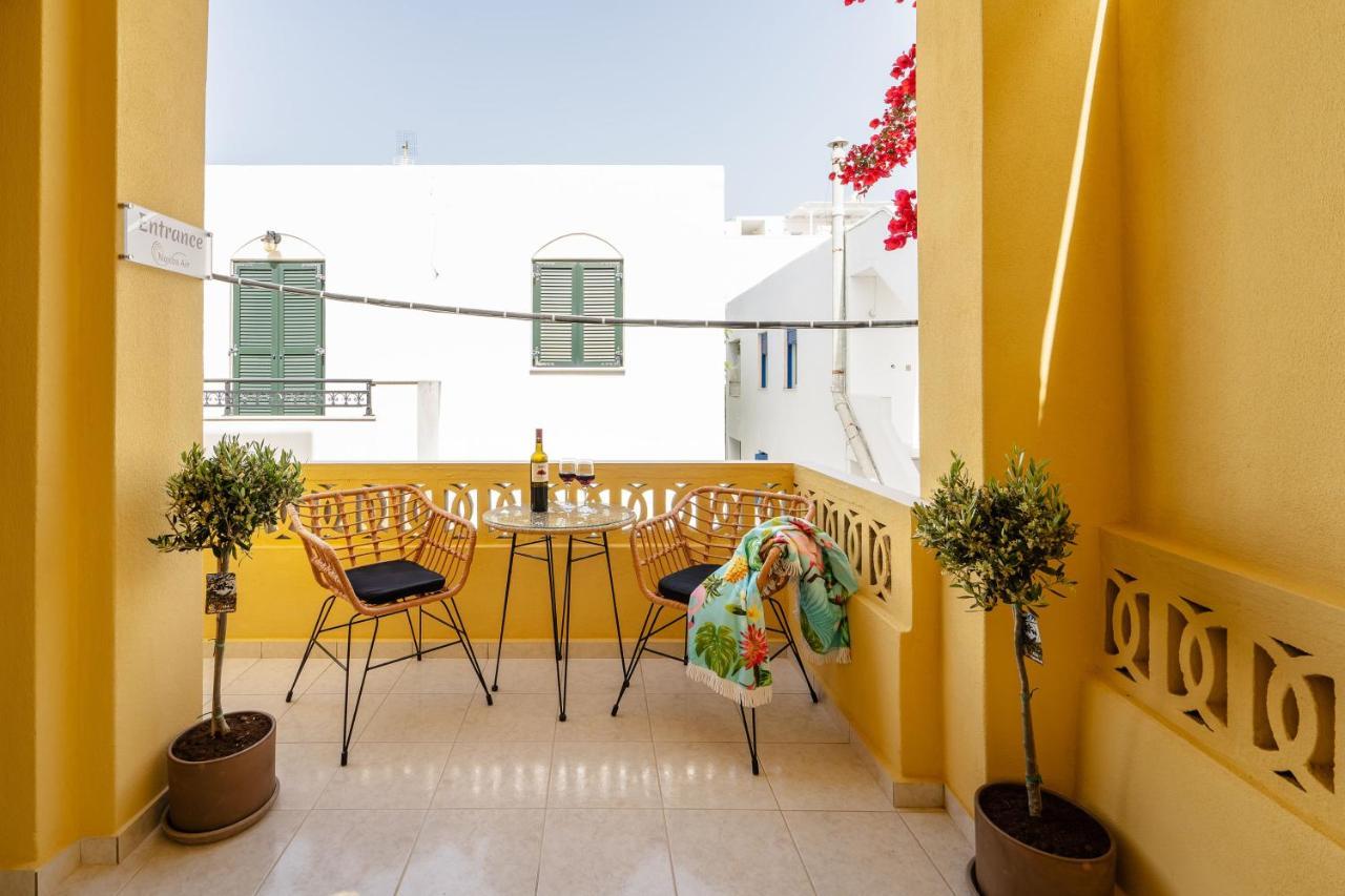 Naxosair1 Aparthotel Naxos City Exteriör bild