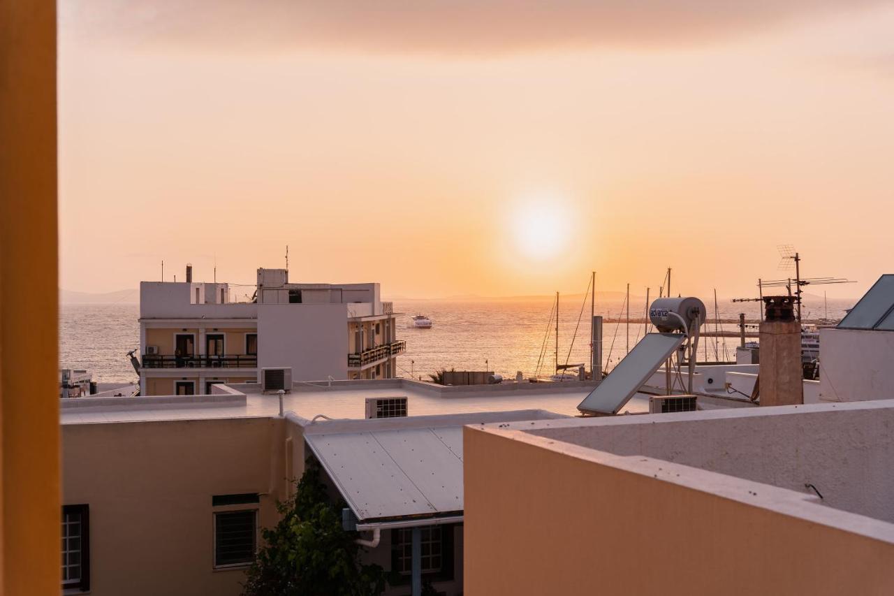 Naxosair1 Aparthotel Naxos City Exteriör bild