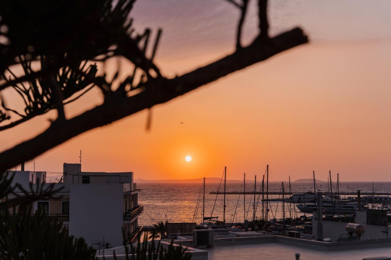 Naxosair1 Aparthotel Naxos City Exteriör bild