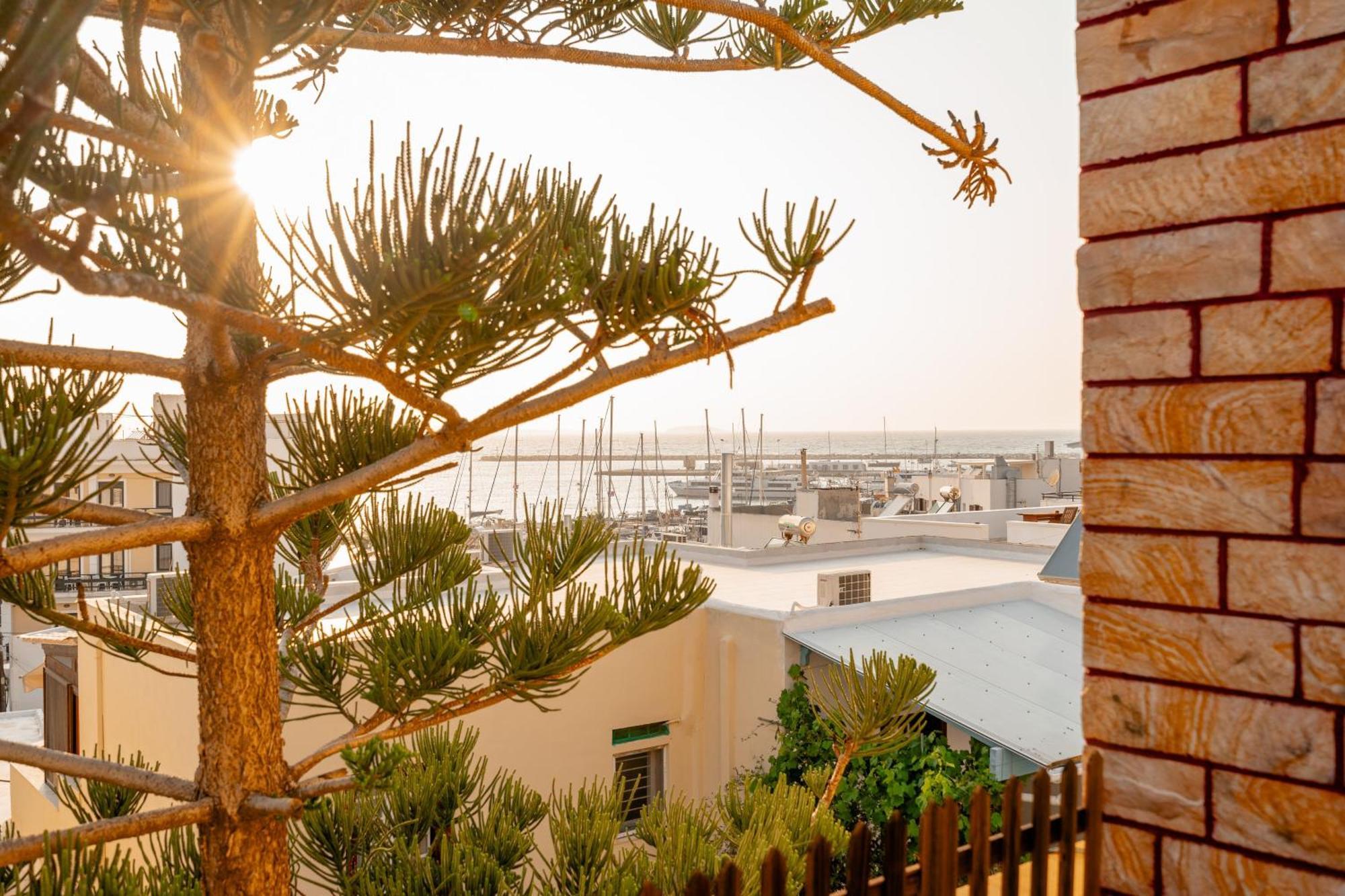 Naxosair1 Aparthotel Naxos City Exteriör bild